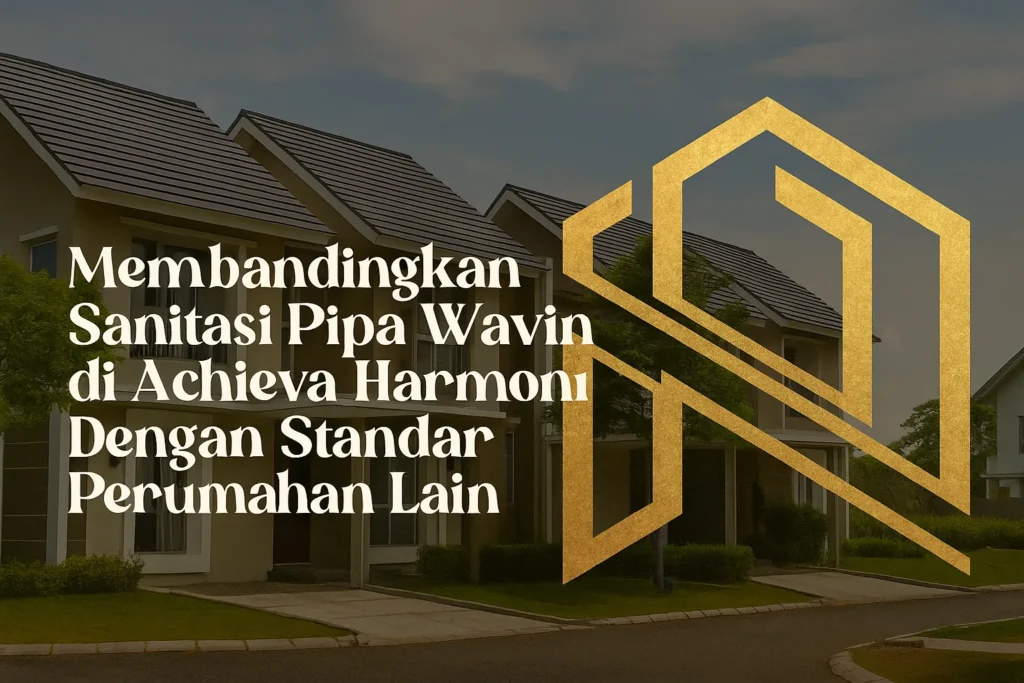membandingkan sanitasi pipa wavin di achieva harmoni dengan standar perumahan lain