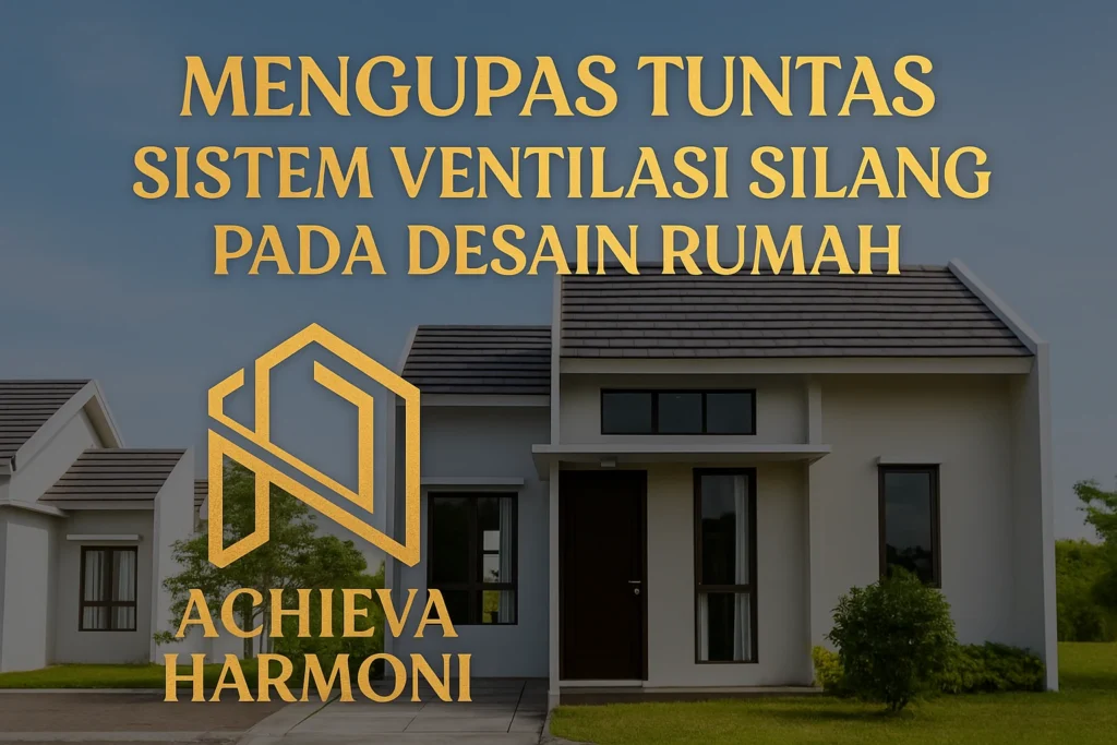 mengupas tuntas sistem ventilasi silang pada desain rumah achieva harmoni