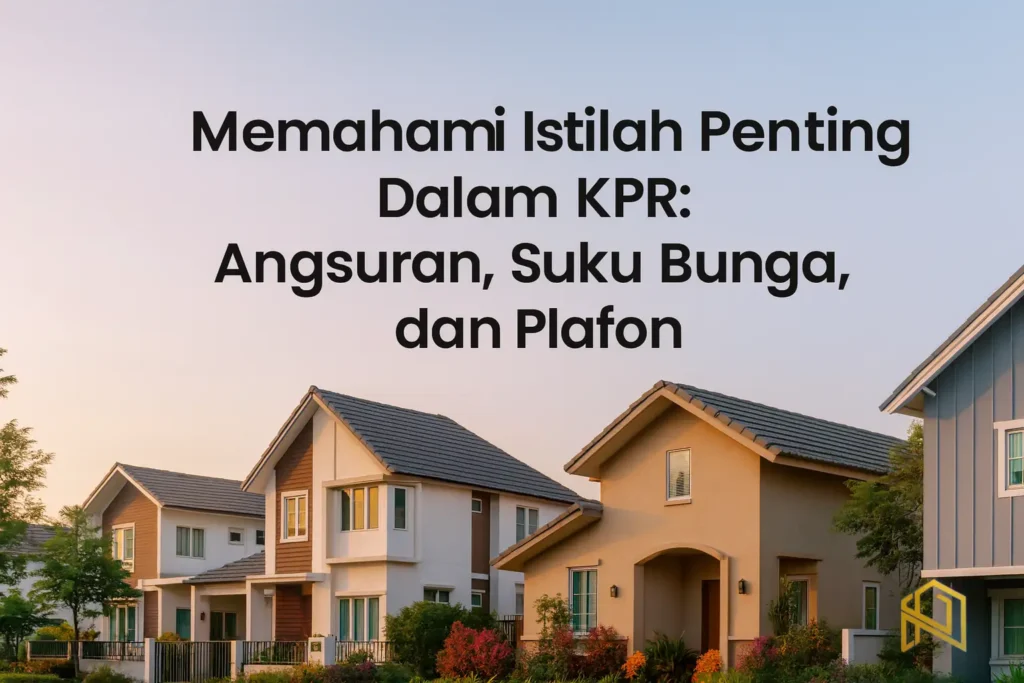 memahami istilah penting dalam kpr angsuran, suku bunga, dan plafon