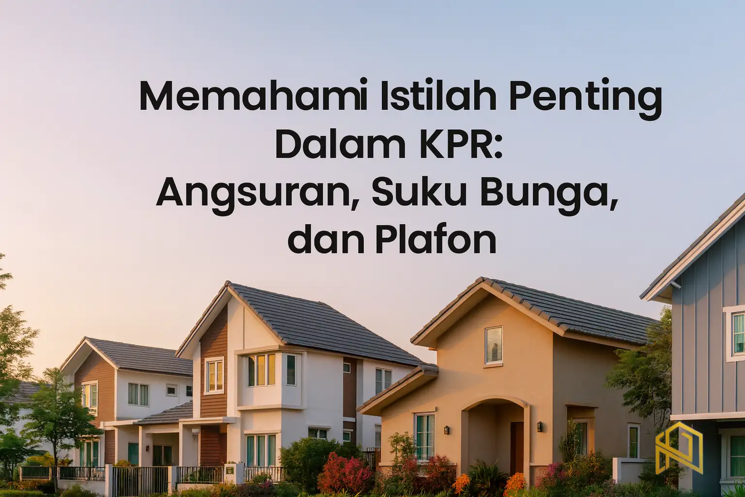 memahami istilah penting dalam kpr angsuran, suku bunga, dan plafon