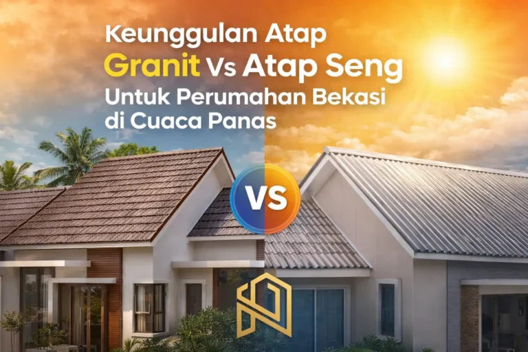 keunggulan atap granit vs atap seng untuk perumahan bekasi di cuaca panas
