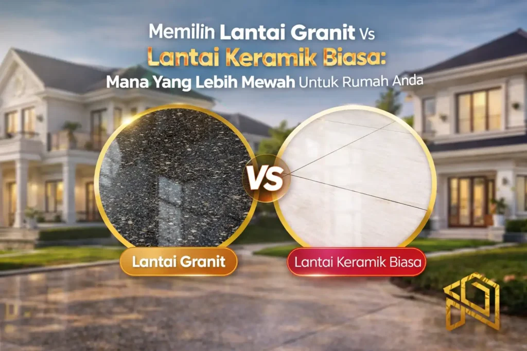 memilih lantai granit vs lantai keramik biasa mana yang lebih mewah untuk rumah anda