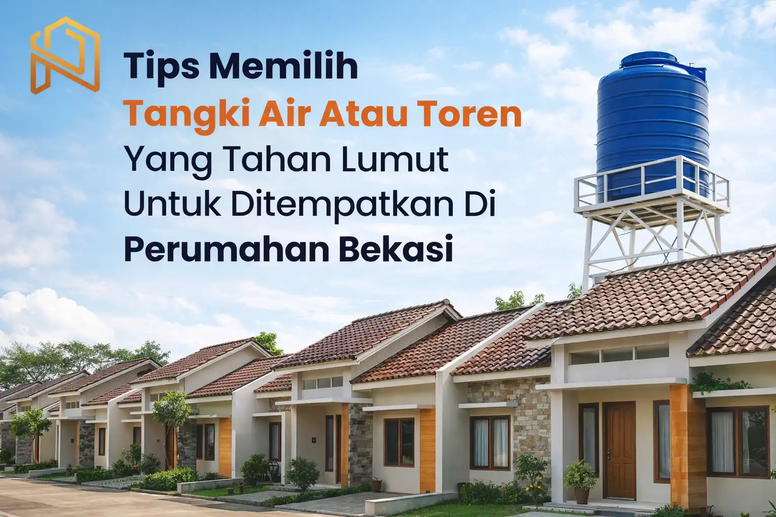 tips memilih tangki air atau toren yang tahan lumut untuk ditempatkan di perumahan bekasi