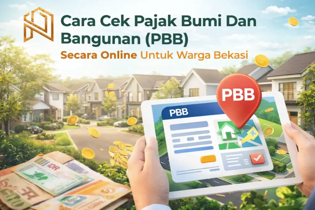 cara cek pajak bumi dan bangunan (pbb) secara online untuk warga bekasi