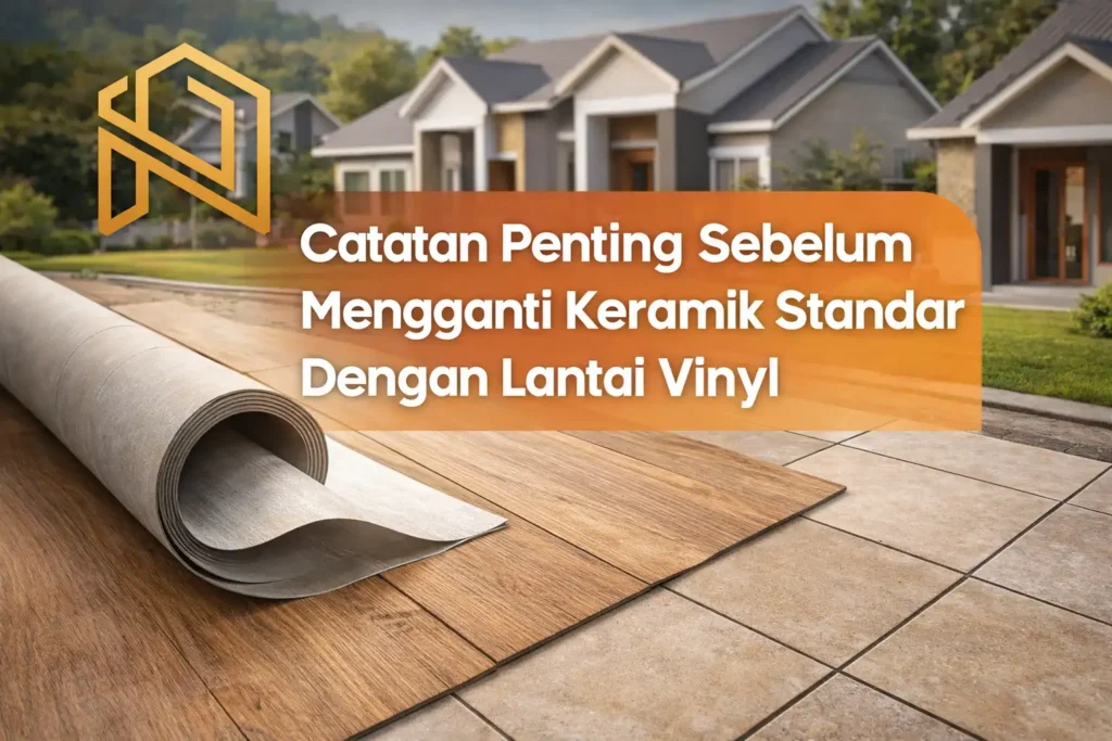 catatan penting sebelum mengganti keramik standar dengan lantai vinyl