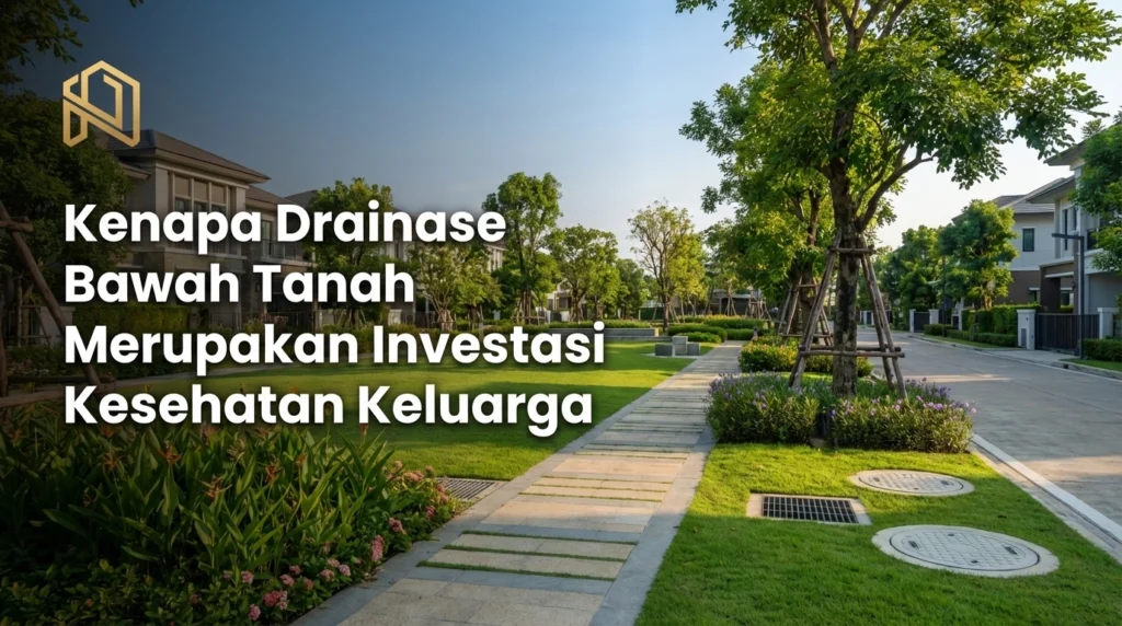 mengapa saluran air tertutup (underground drainage) adalah investasi kesehatan keluarga