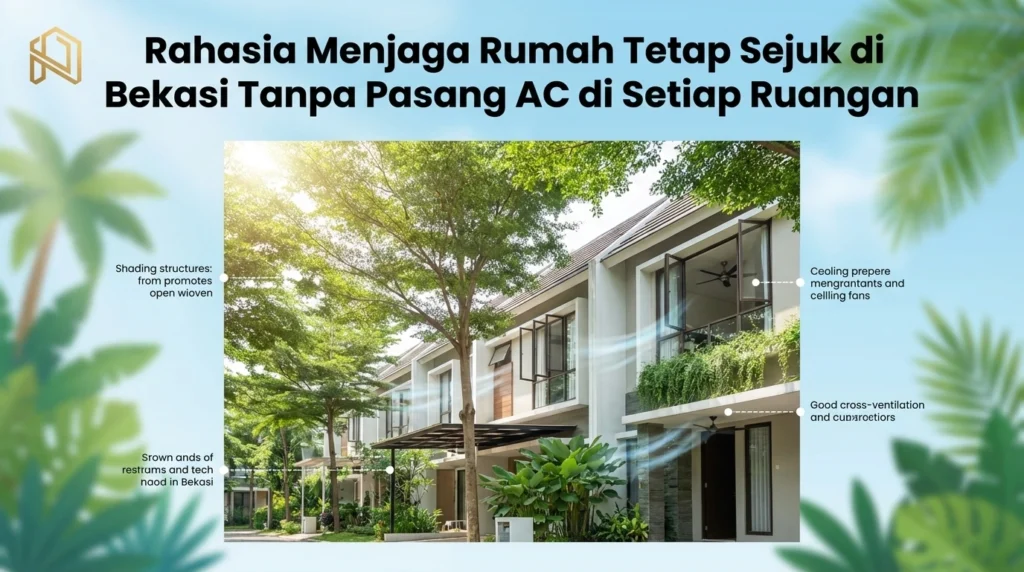 rahasia rumah tetap dingin di bekasi tanpa harus pasang ac di setiap ruangan