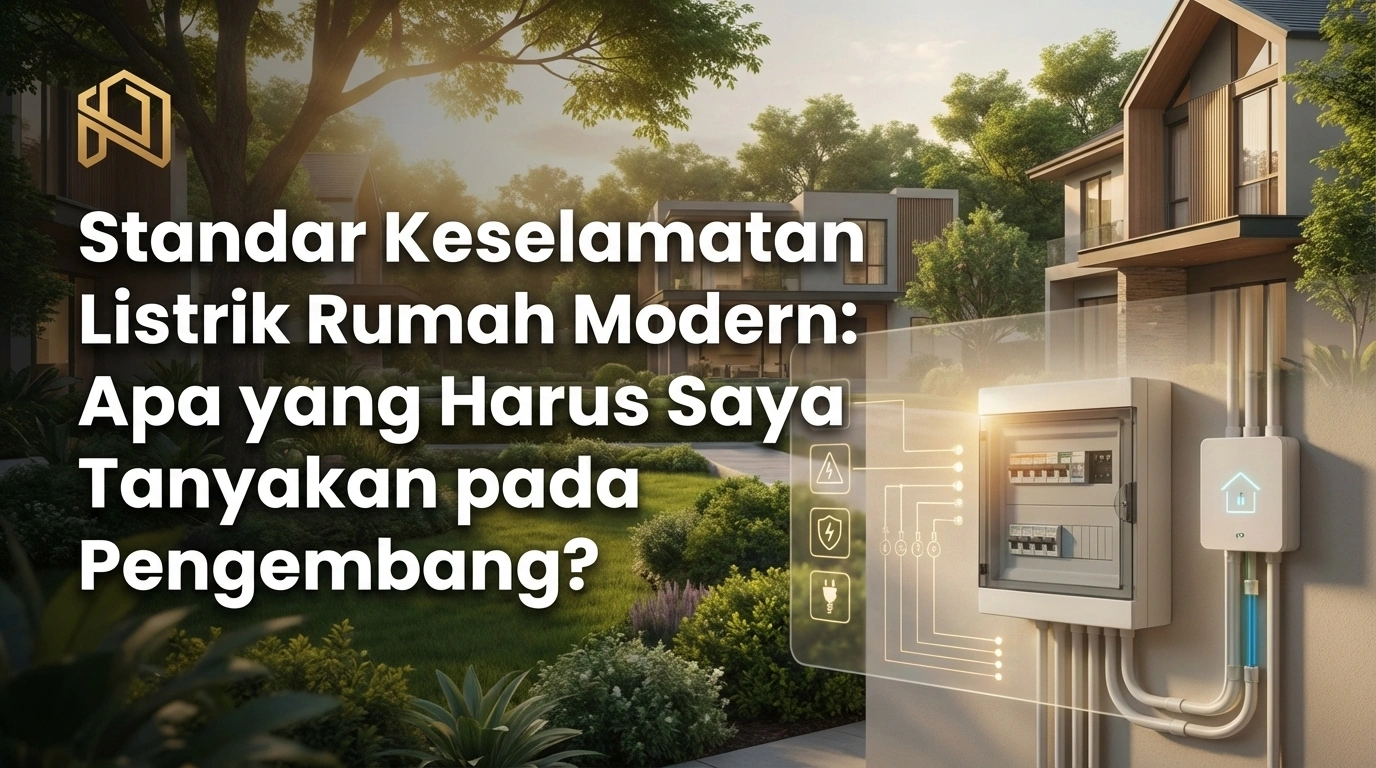 standar keamanan listrik rumah modern apa yang harus ditanyakan ke developer?