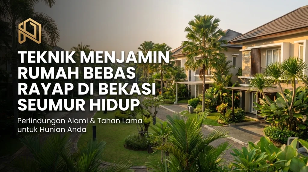 teknik memastikan rumah di bekasi bebas rayap seumur hidup