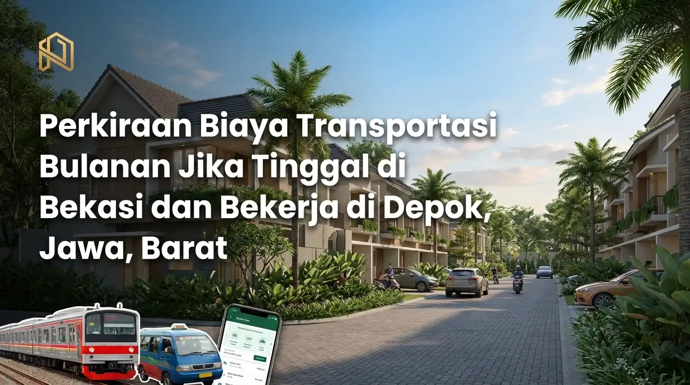 estimasi biaya transportasi bulanan jika tinggal di bekasi dan kerja di kota depok jawa barat