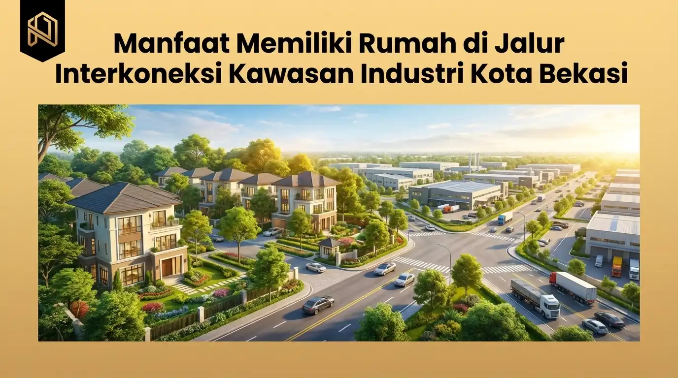 keuntungan memiliki rumah di jalur hubungan antar kawasan industri kota bekasi