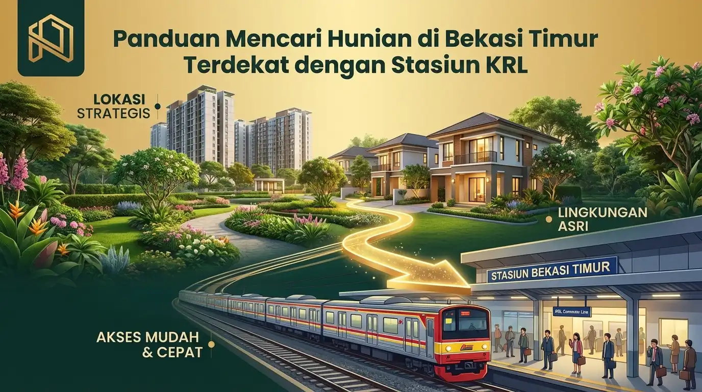panduan mencari hunian di bekasi timur yang paling dekat dengan stasiun krl