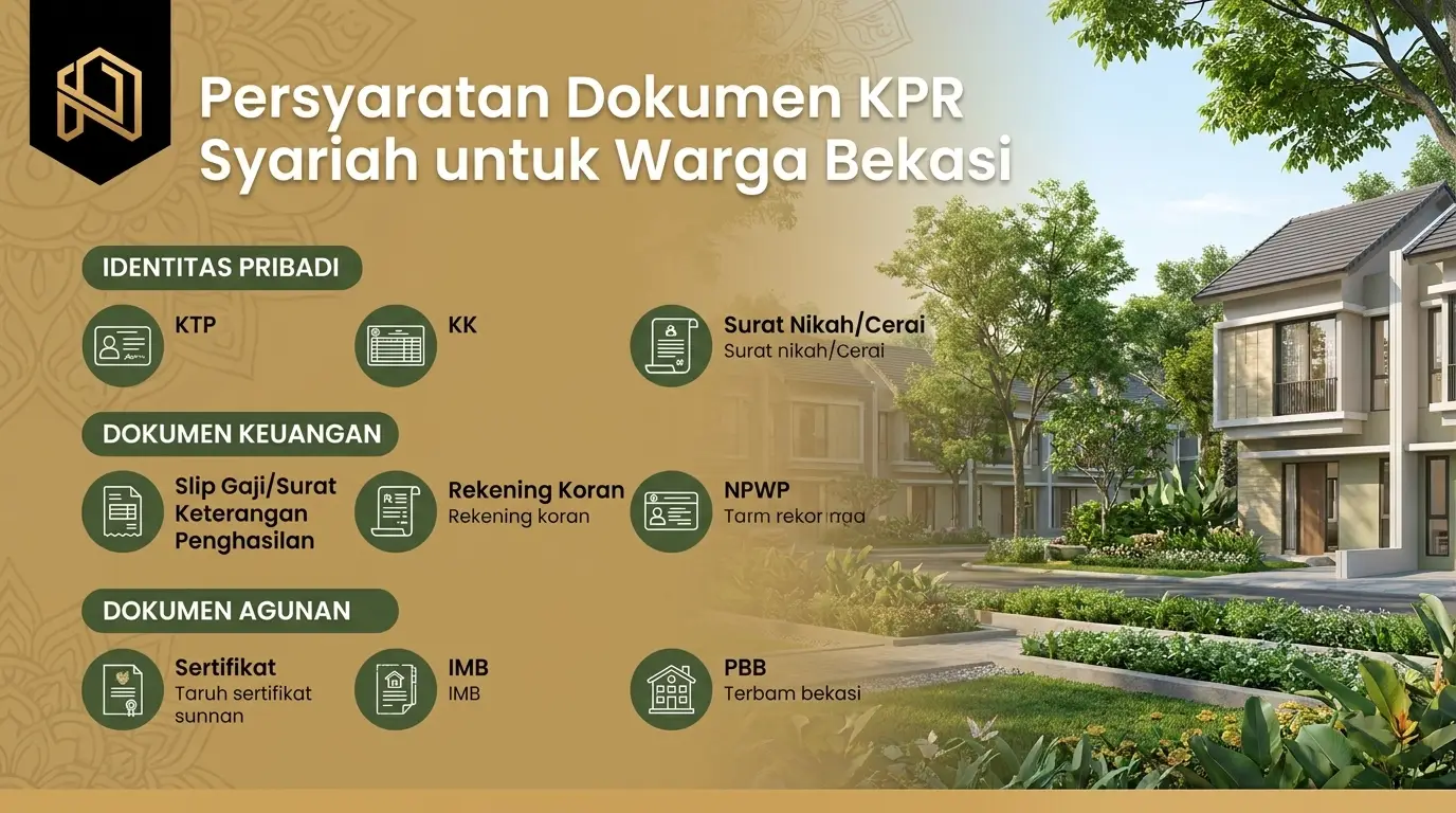 Apa Saja Syarat Dokumen KPR di Bank Syariah untuk Warga Bekasi? syarat dokumen kpr bank syariah 202605271305