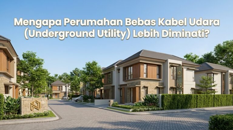 Mengapa Perumahan Bebas Kabel Udara (Underground Utility) Lebih Diminati?