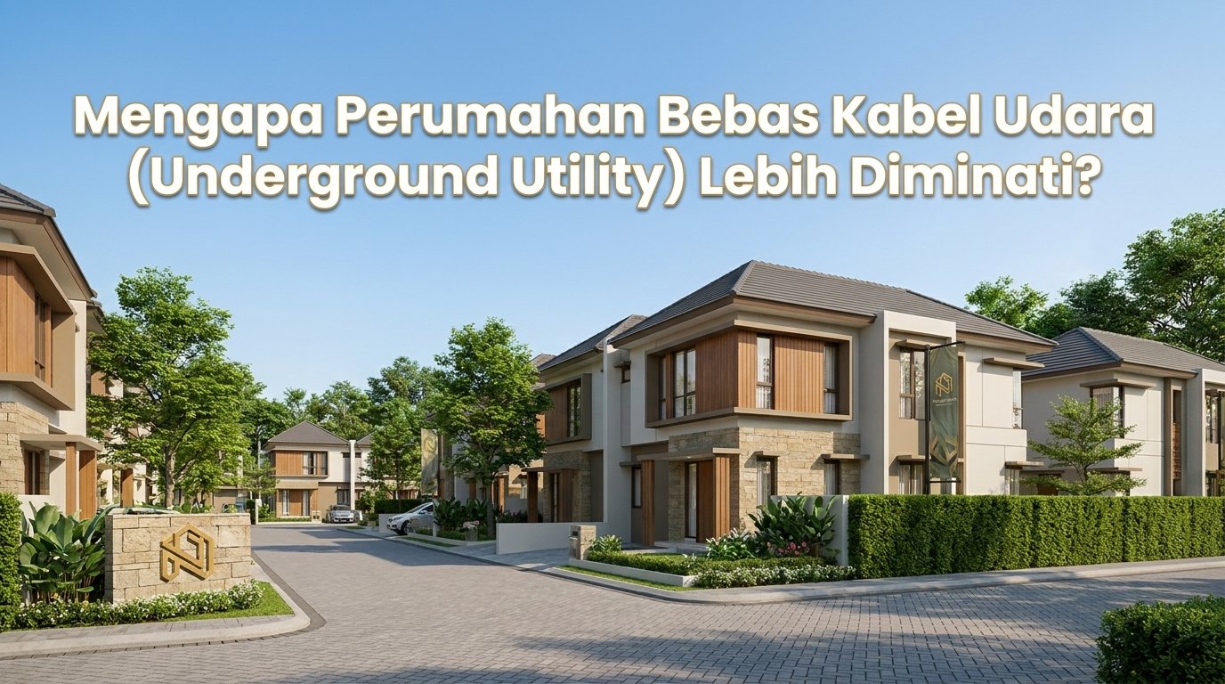 Mengapa Perumahan Bebas Kabel Udara (Underground Utility) Bernilai Investasi Tinggi? Mengapa Perumahan Bebas Kabel Udara (Underground Utility) Lebih Diminati?