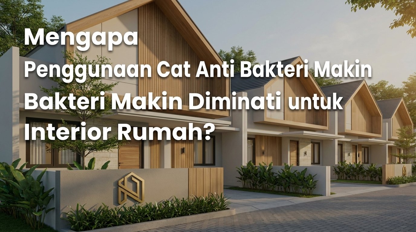 Mengapa Penggunaan Cat Anti Bakteri Makin Diminati untuk Interior Rumah?