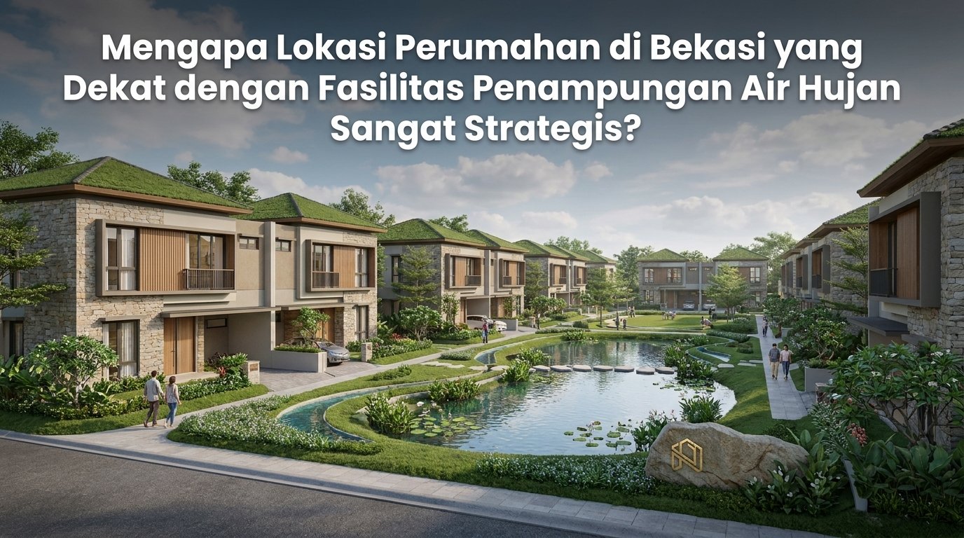 bekasi housing near rain water