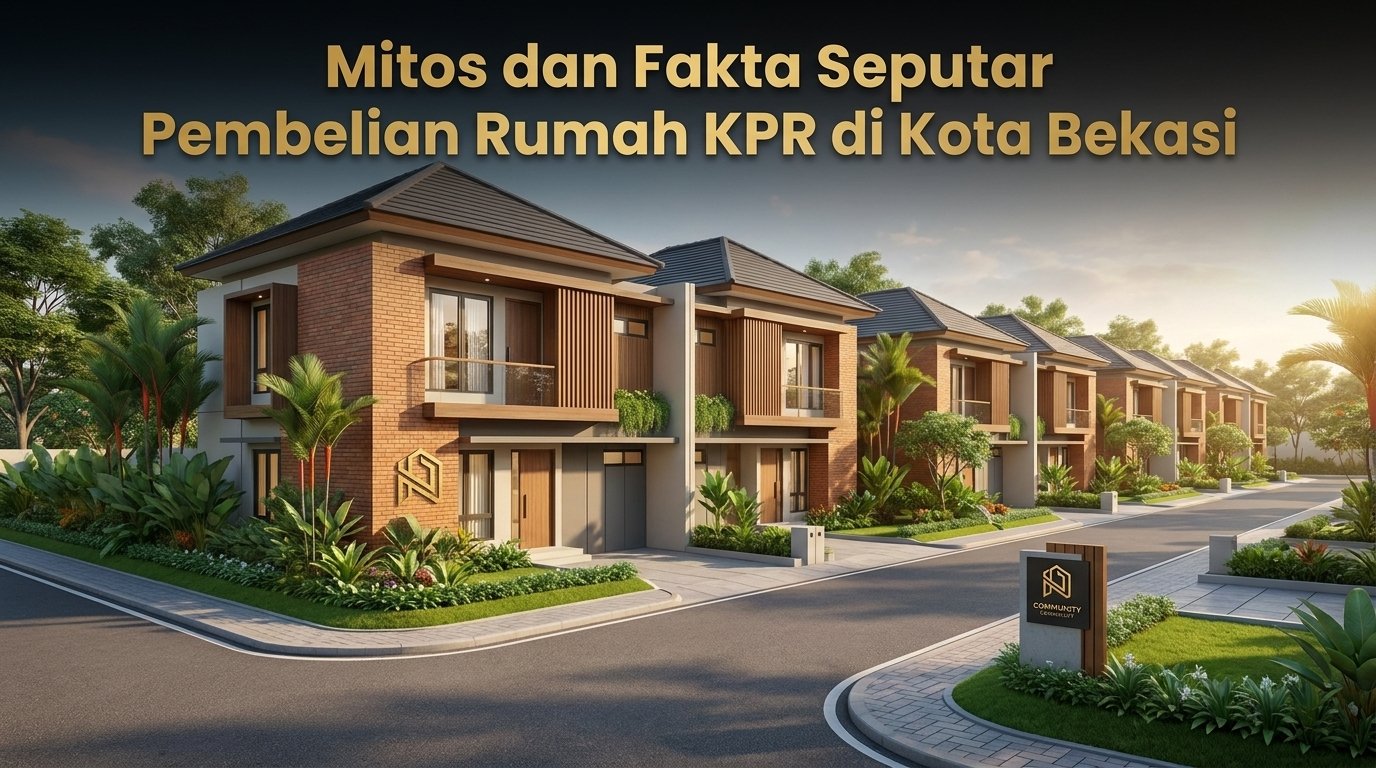 Mitos dan Fakta Seputar Pembelian Rumah KPR di Kota Bekasi