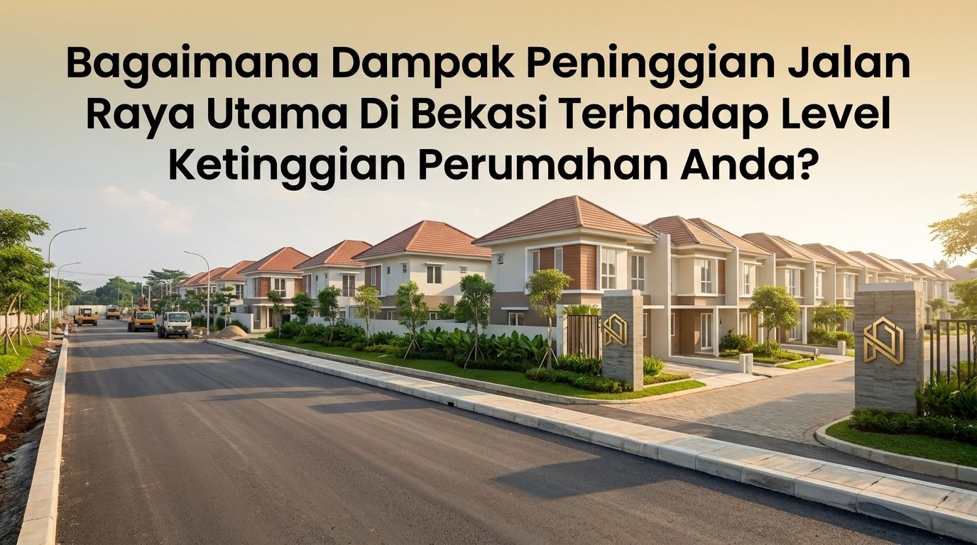 impact of road elevation bekasi
