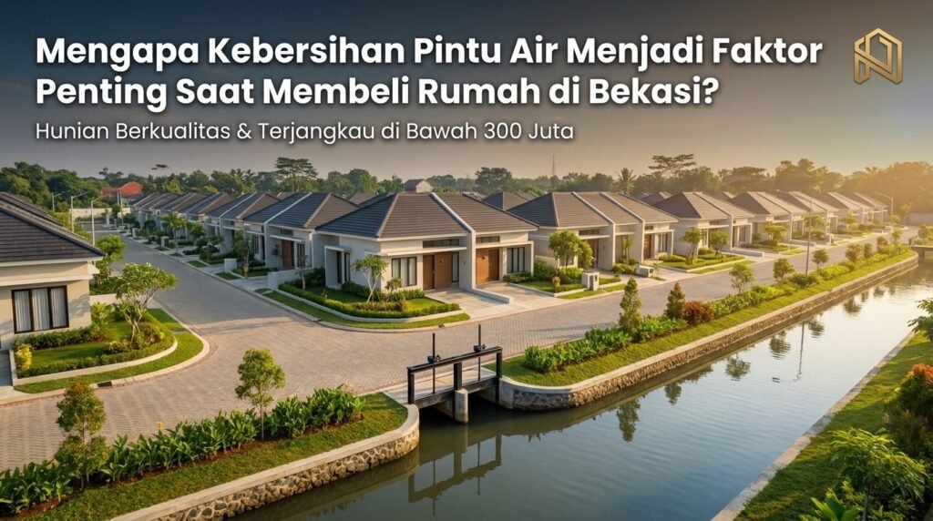 kebersihan pintu air beli rumah