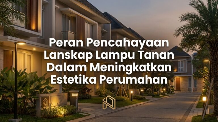 Peran Pencahayaan Lanskap Lampu Taman Dalam Meningkatkan Estetika Perumahan